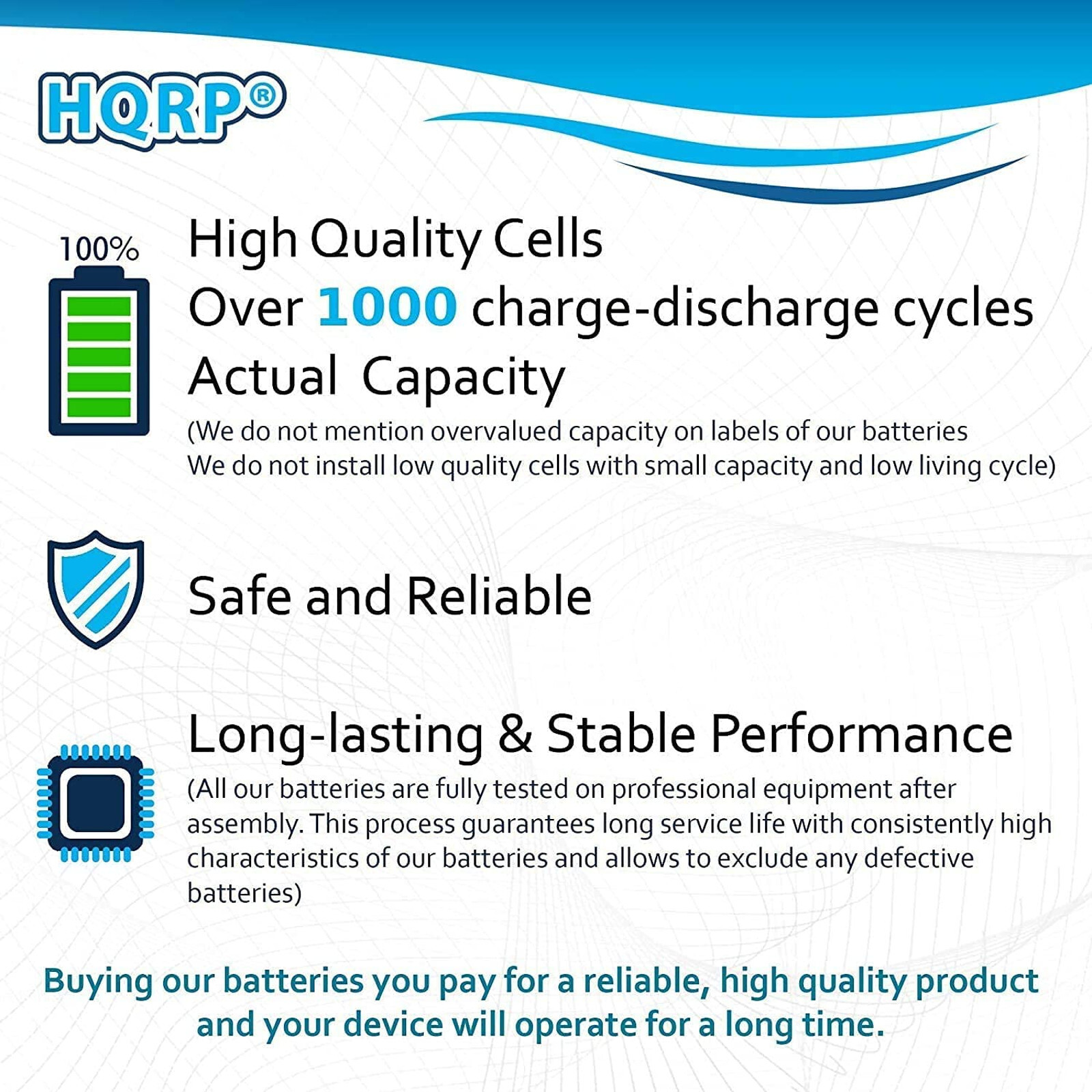 Battery for Sennheiser HD IS RI RR RS Set Series Headphones, BA150 BA151 BA152