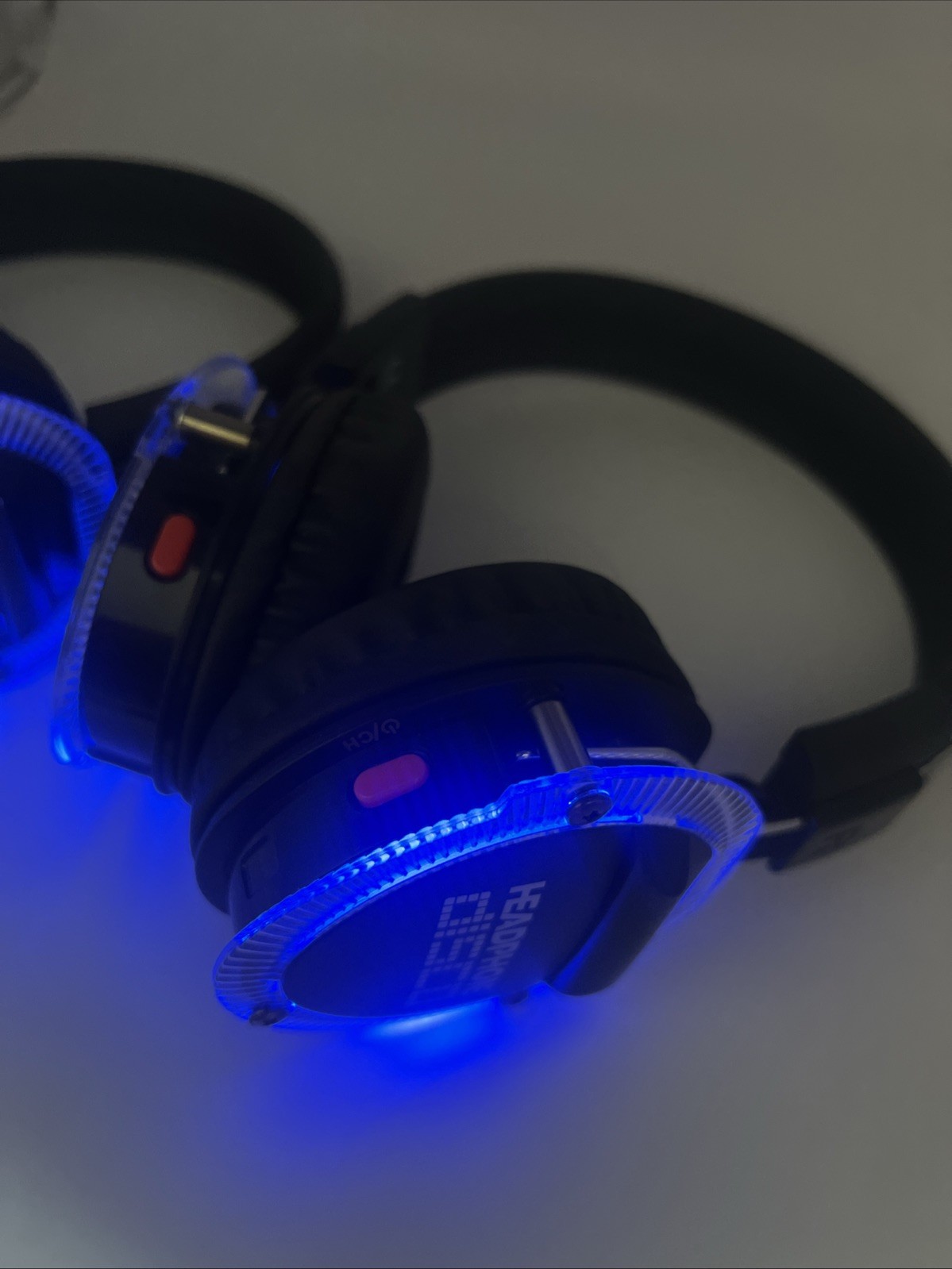 Headphone Disco Silent Disco Headphones NO Transmitter Headphones Only 2 Qty