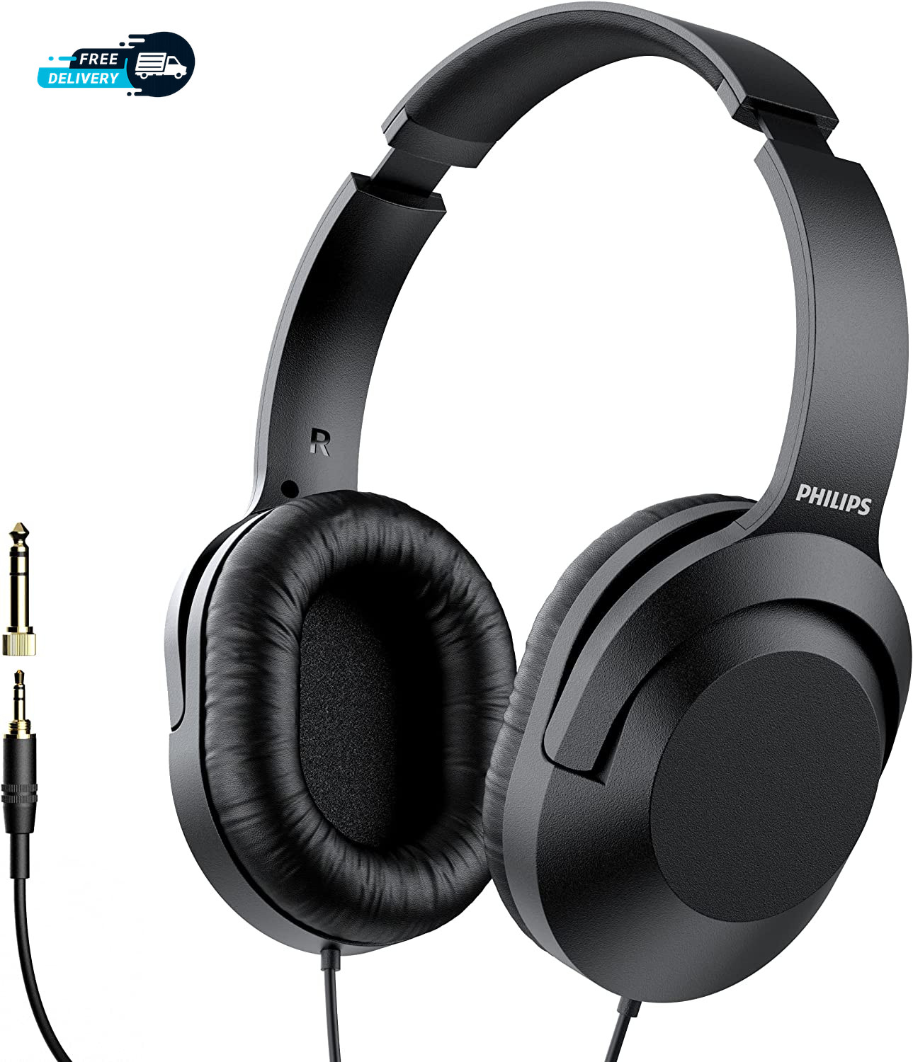 over Ear Wired Stereo Headphones for Podcasts Studio Monitoring and Recording