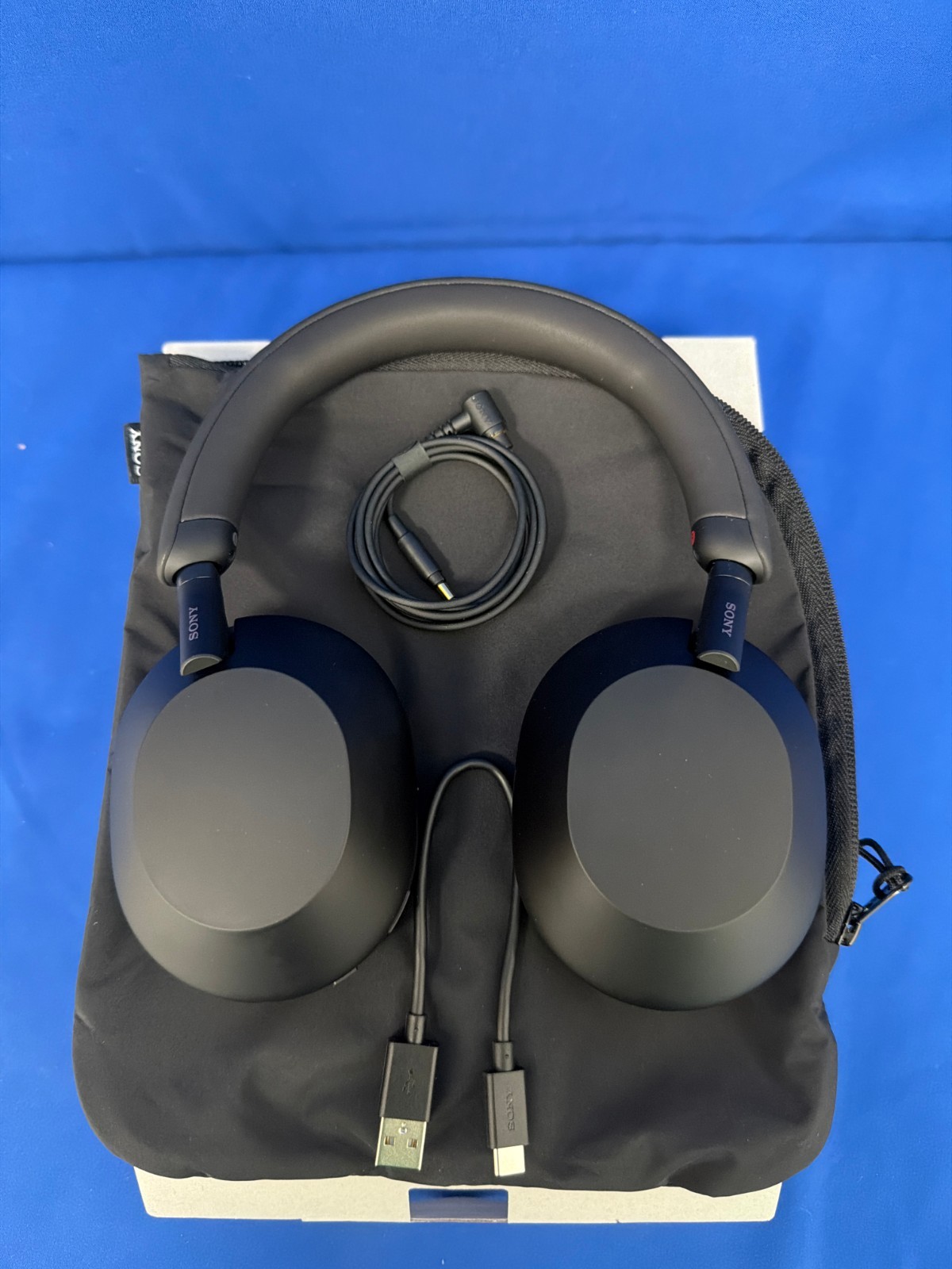 Sony WH-1000XM5SA Wireless Noise Canceling Bluetooth Over-Ear Headphones-Black