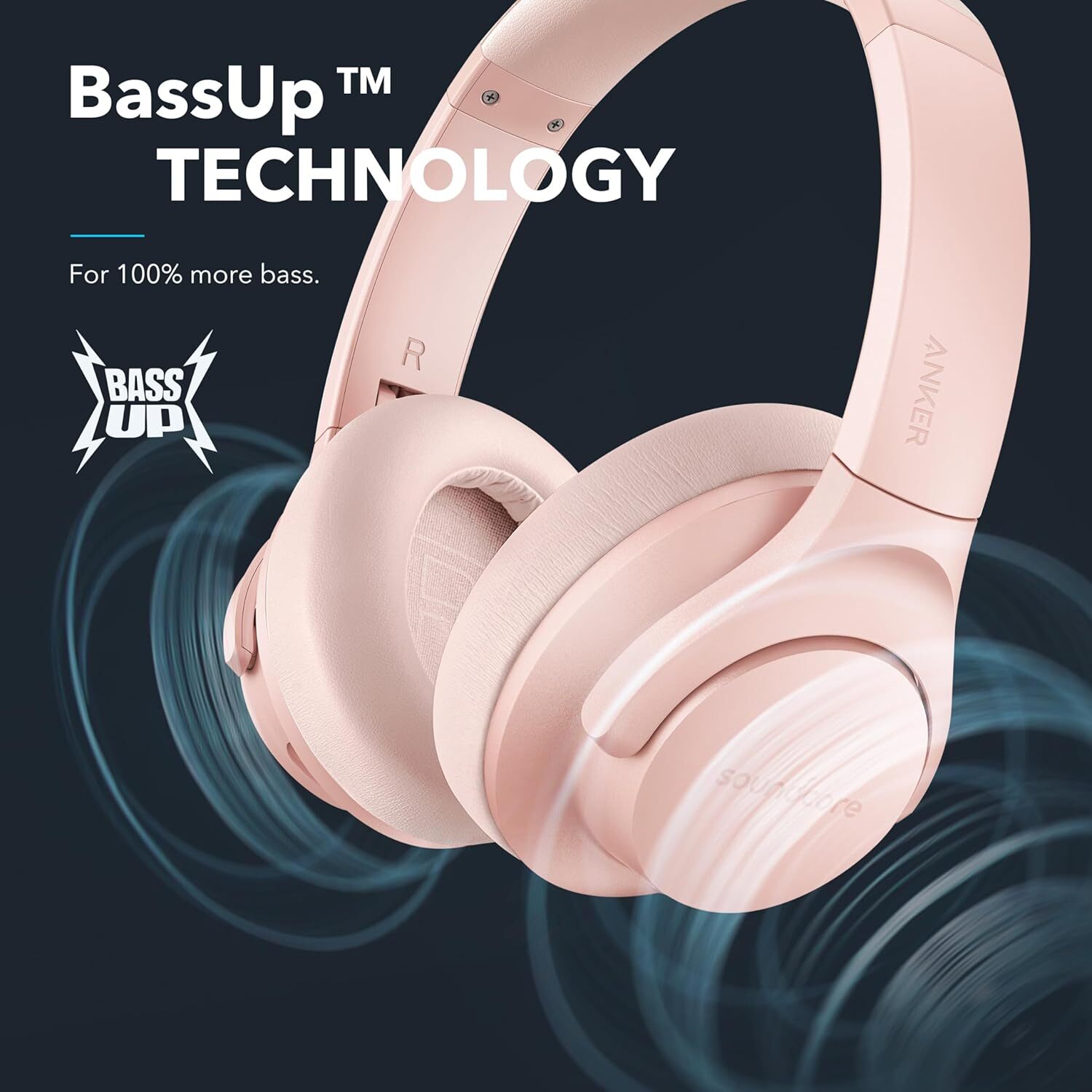 Soundcore Life Q20 Wireless Headphones Hybrid Active Noise Cancelling Deep Bass