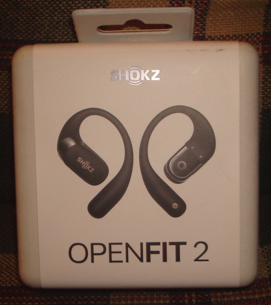 Shokz OpenFit 2 Open-Ear True Wireless Earbuds, Black NEW