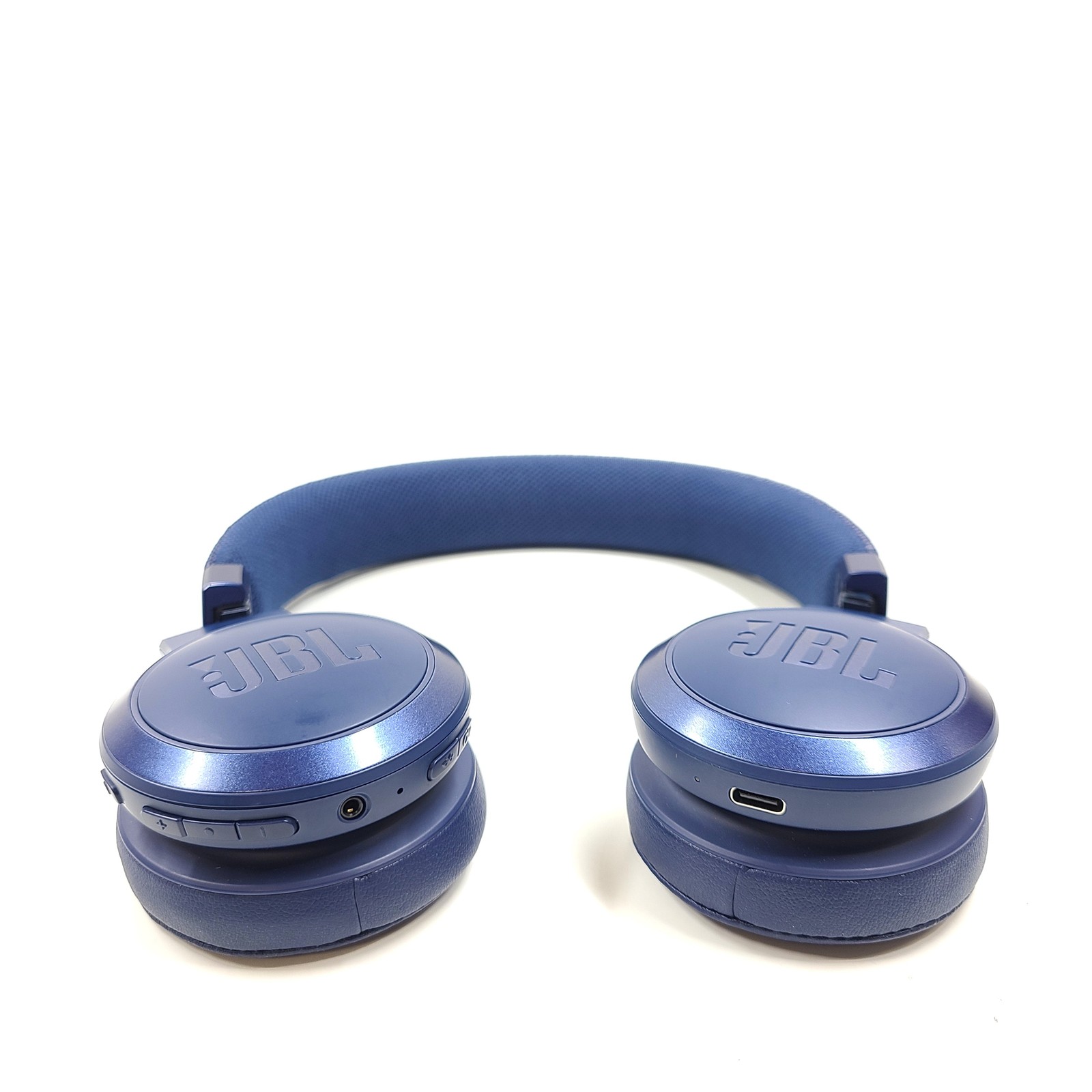 JBL Live 460NC Wireless On-Ear Noise Cancelling Headphones – Blue Grade A