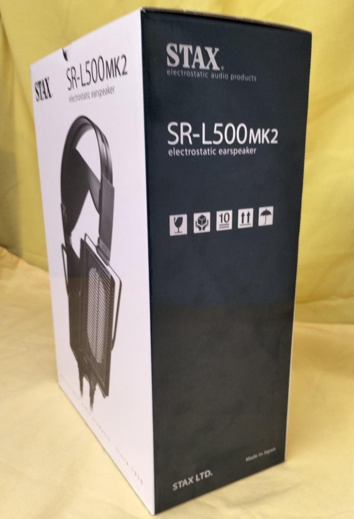 STAX SR-L500 MK2 Open-Air Electrostatic Headphones w/ Original Box Japan F/S