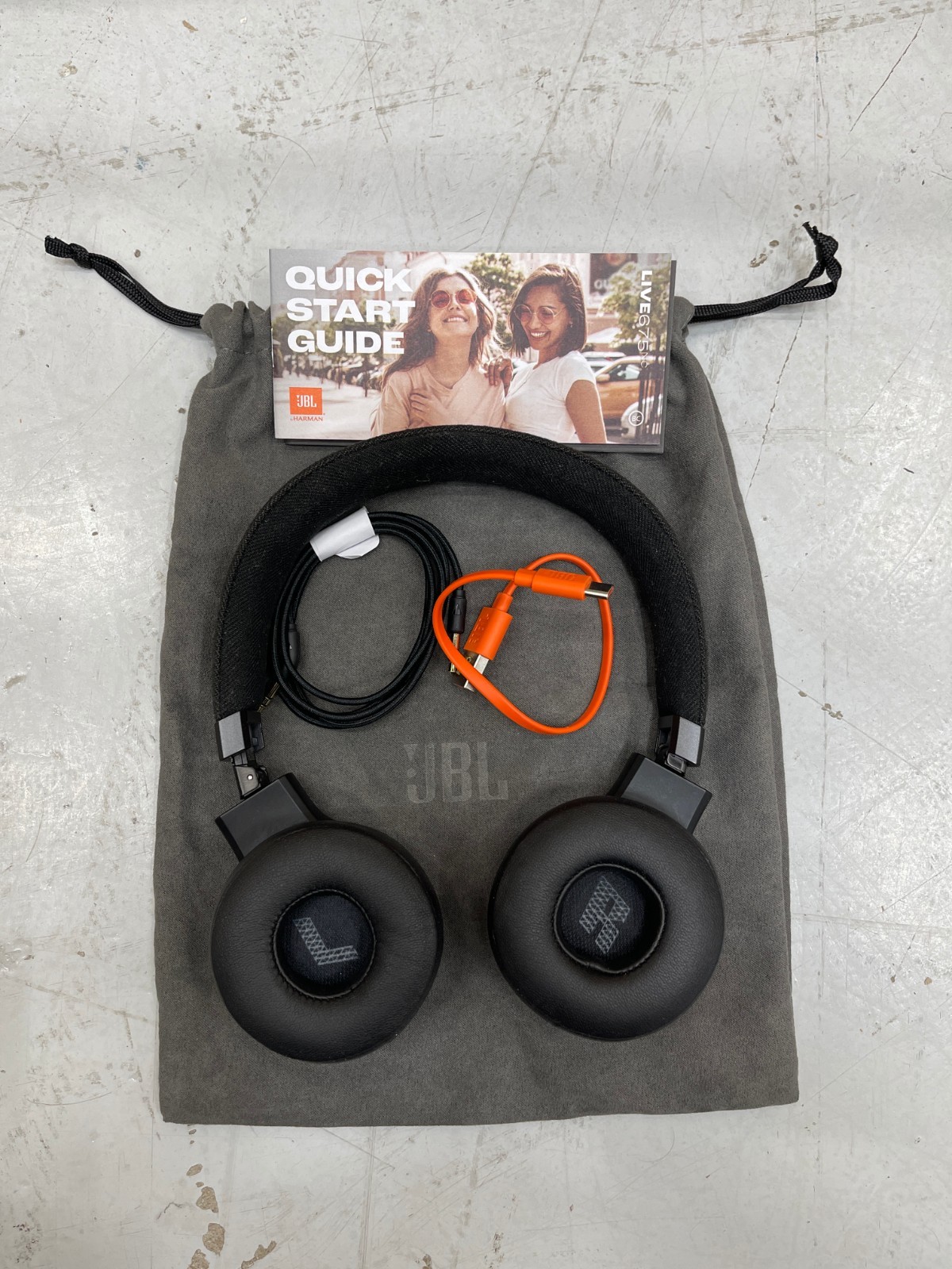 JBL Live 675NC Wireless On-Ear Headphones Adaptive Noise Cancelling by Harman