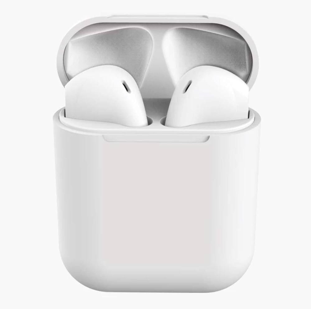 inPods 12 Simple Bluetooth Earbuds – True Wireless Stereo V5.3 – White