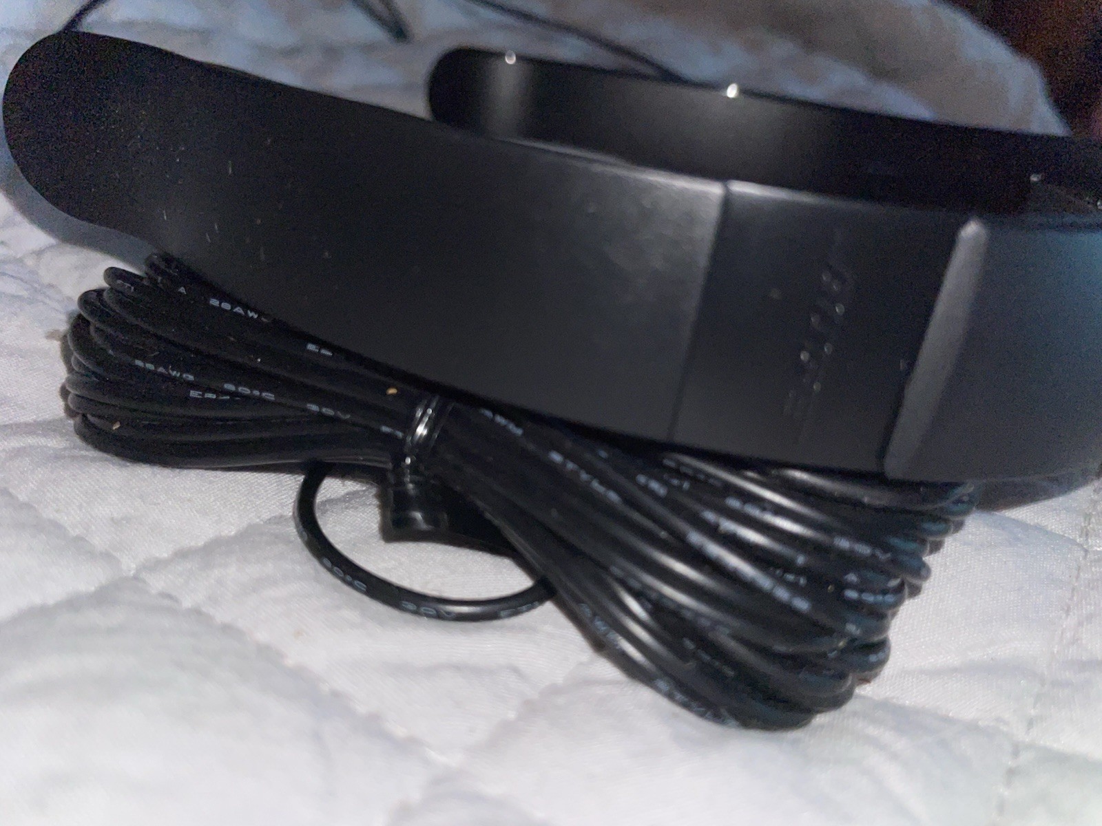 bose Black Wired Headband 3.5mm Jack Adjustable 6ft Cable