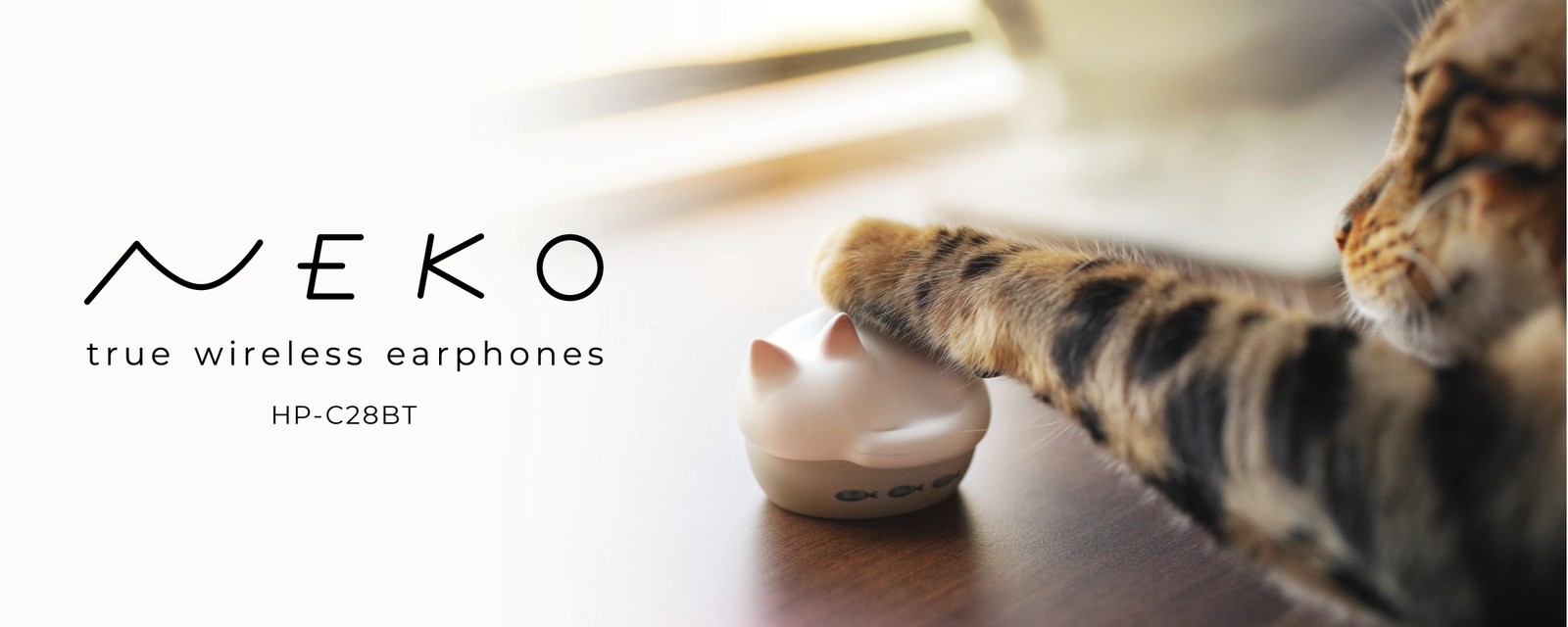 radius NEKO HP-C28BT M True Wireless Earphones Bluetooth Cat Ears Headphones