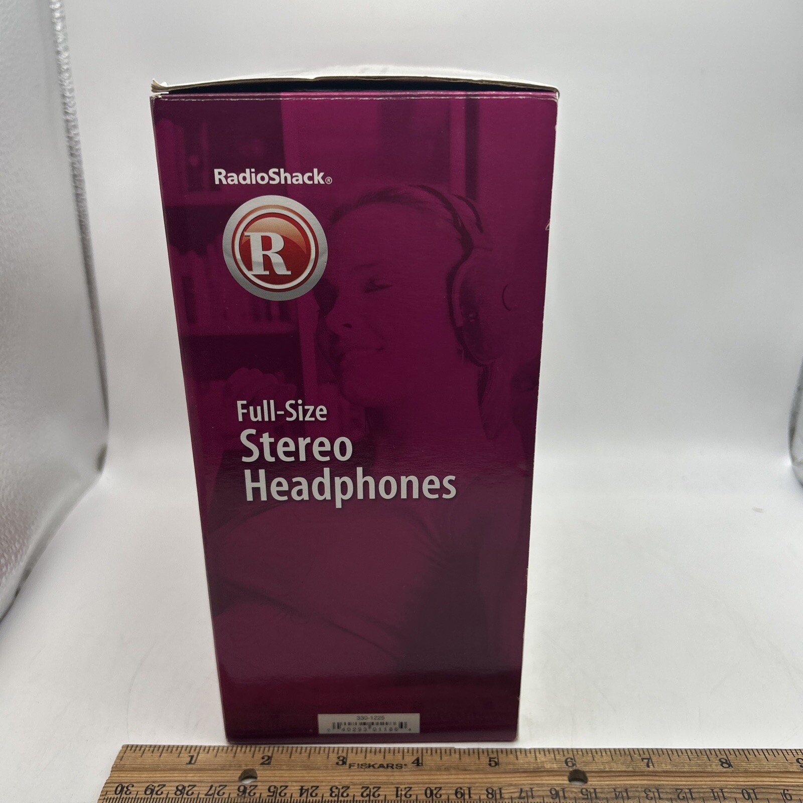 Radio Shack Black Stereo Comfort Headphones 33-1225 Full Sized, In Original Box