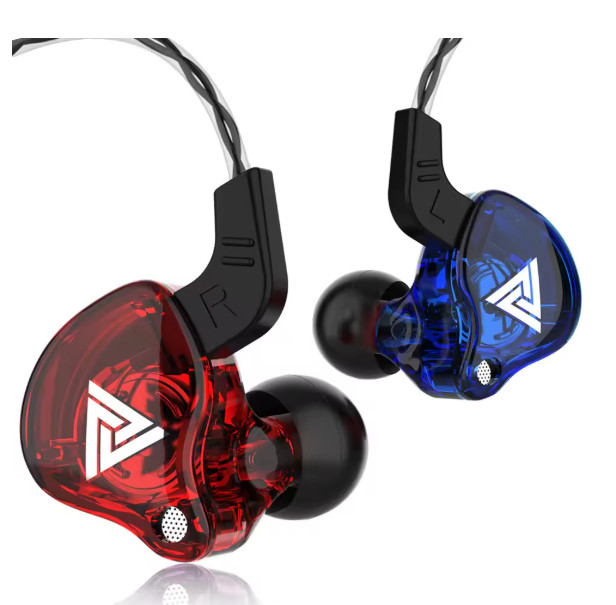 QKZ AK6 In Ear Earphones Wired Headphones Stereo Bass Earbuds w/ Mic