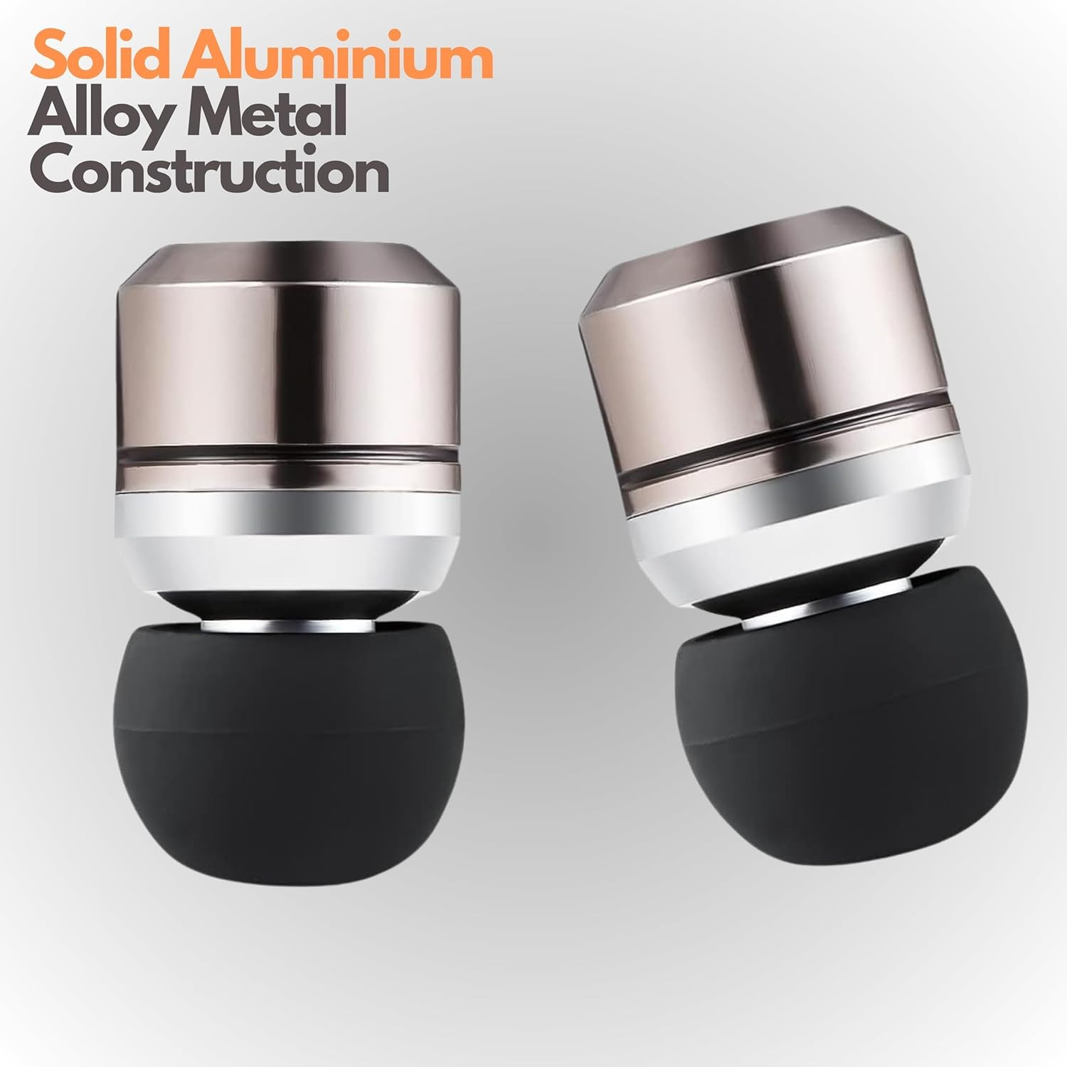 Auriculares con Cable y Microfono Bass Profundo Jack 3 5mm Anti Enredos SonidoHD