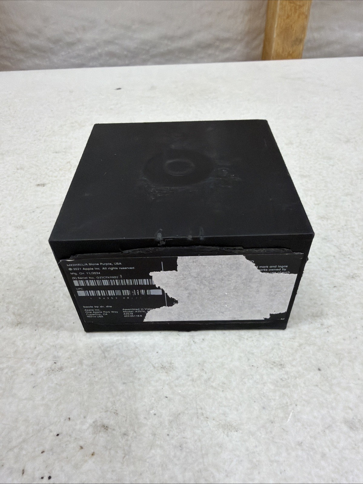 Beats Fit Pro True Noise Cancel Headphone Purple MK2H3LL/A (Left Bud Only!)