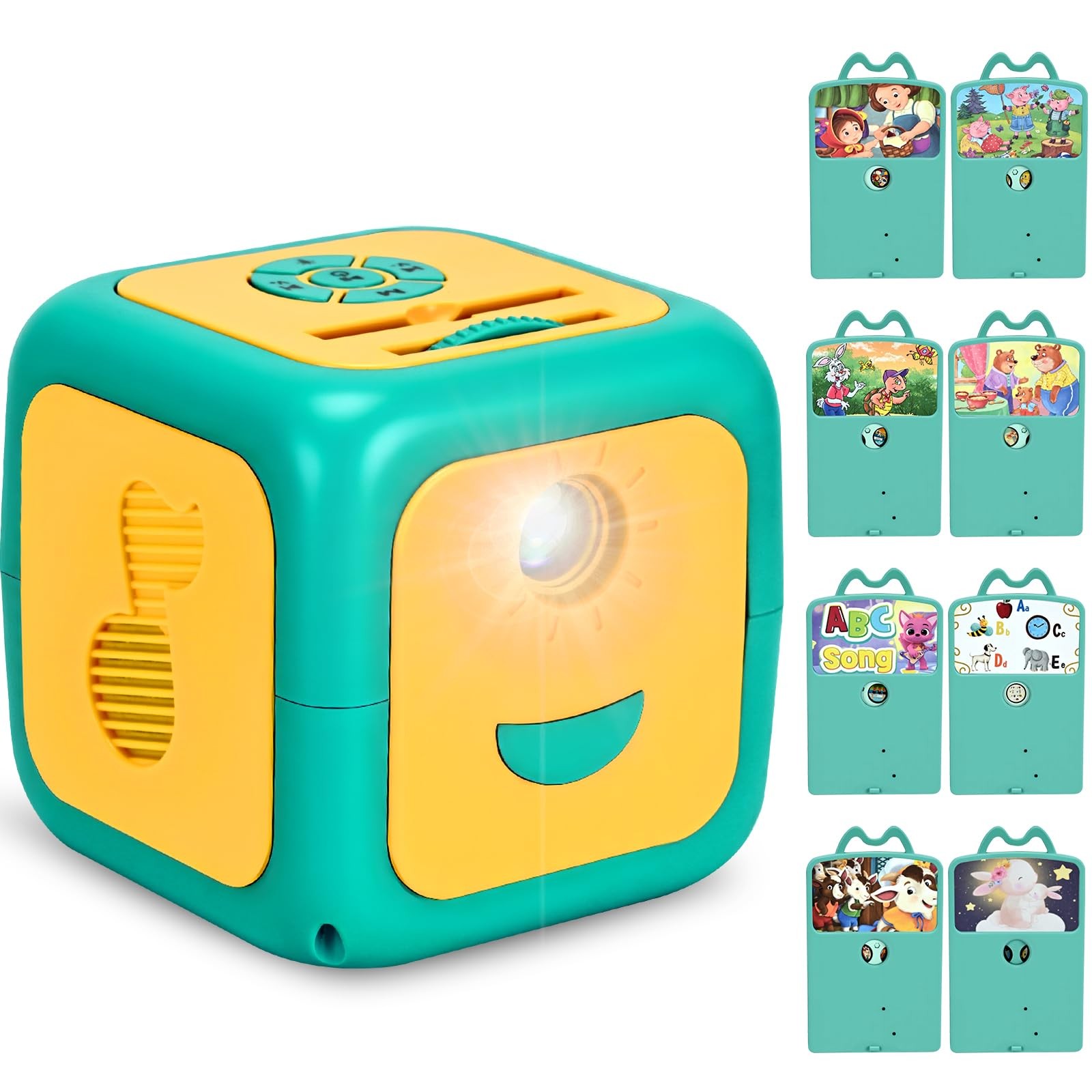 Kids Story Projector for Toddlers – Story Dream Machine with 8 Storybook Disc…