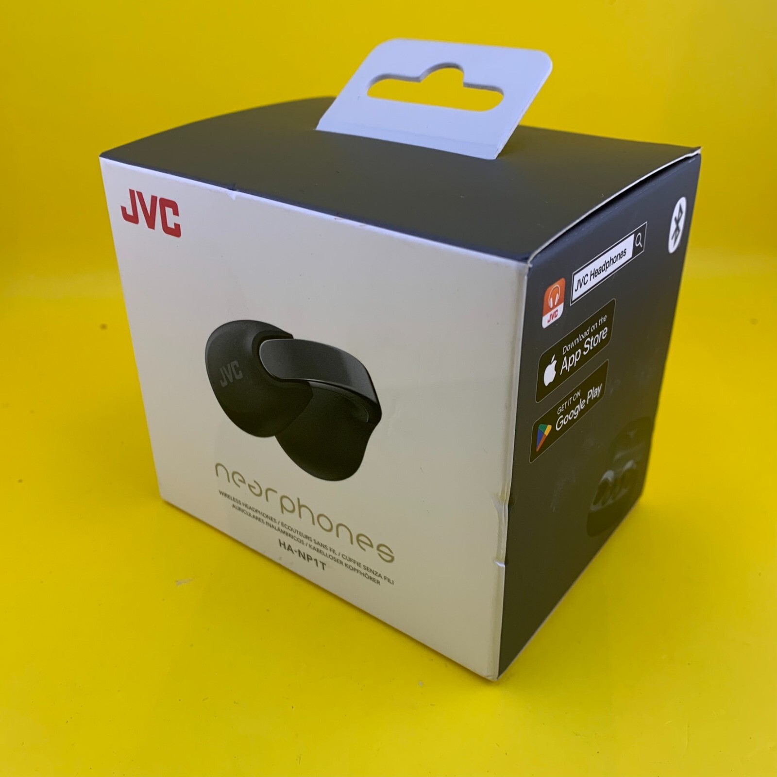 JVC Nearphones Open Ear-Cuffs Headphones (HA-NP1T-B) Black New in Box