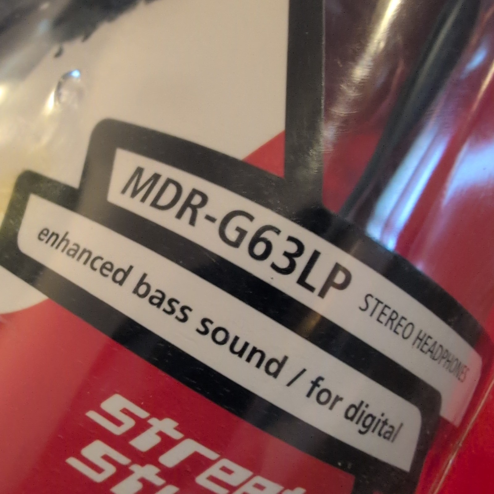Vintage SONY PSYC Street Wear MDR-G63LP Headphones Walkman 2 color NEW SEALED