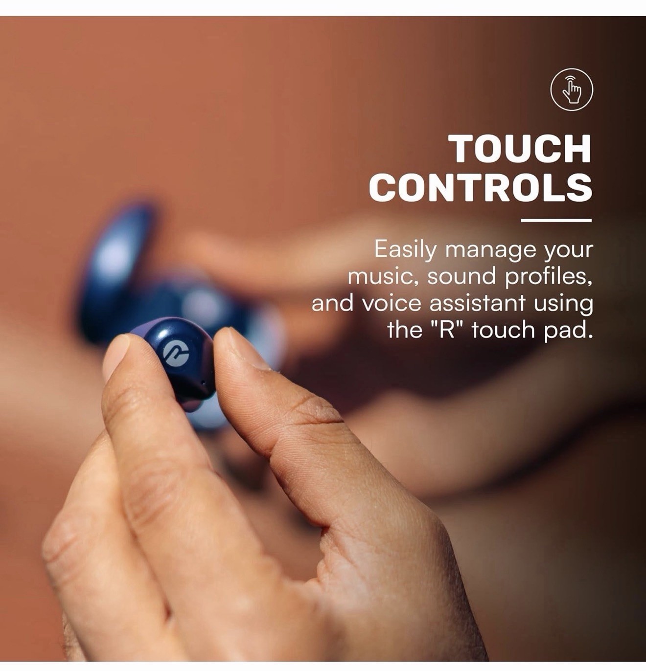 Raycon Fitness Earbuds. Bluetooth, True Wireless, Noise Cancelling Plush Violet