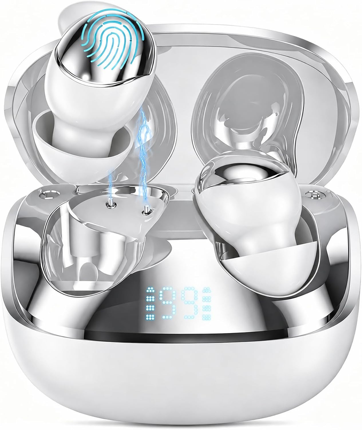 T33 Sleep Earbuds, Bluetooth 6.0 Noise Cancelling Sleep Headphones for Side Slee
