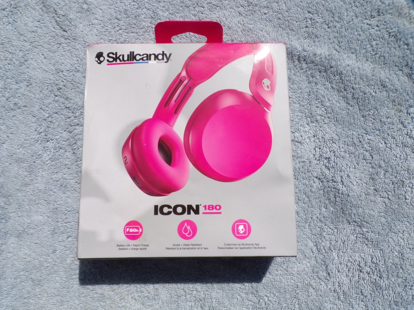 Skullcandy Icon 180 Wireless On-Ear Headphones – PINK (G)