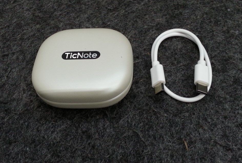 MOBVOI REOW25 TicNote Pods Wireless AI Voice Recording Earphones Pearl White