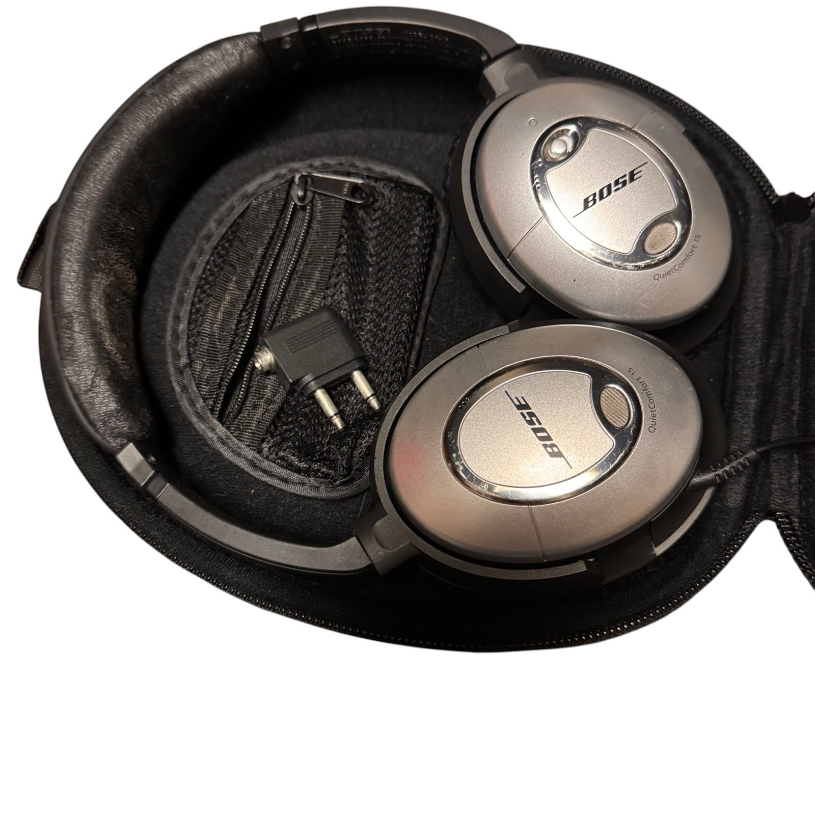 Bose QuietComfort 15 QC15 Acoustic Noise Cancelling Headphones See Pics