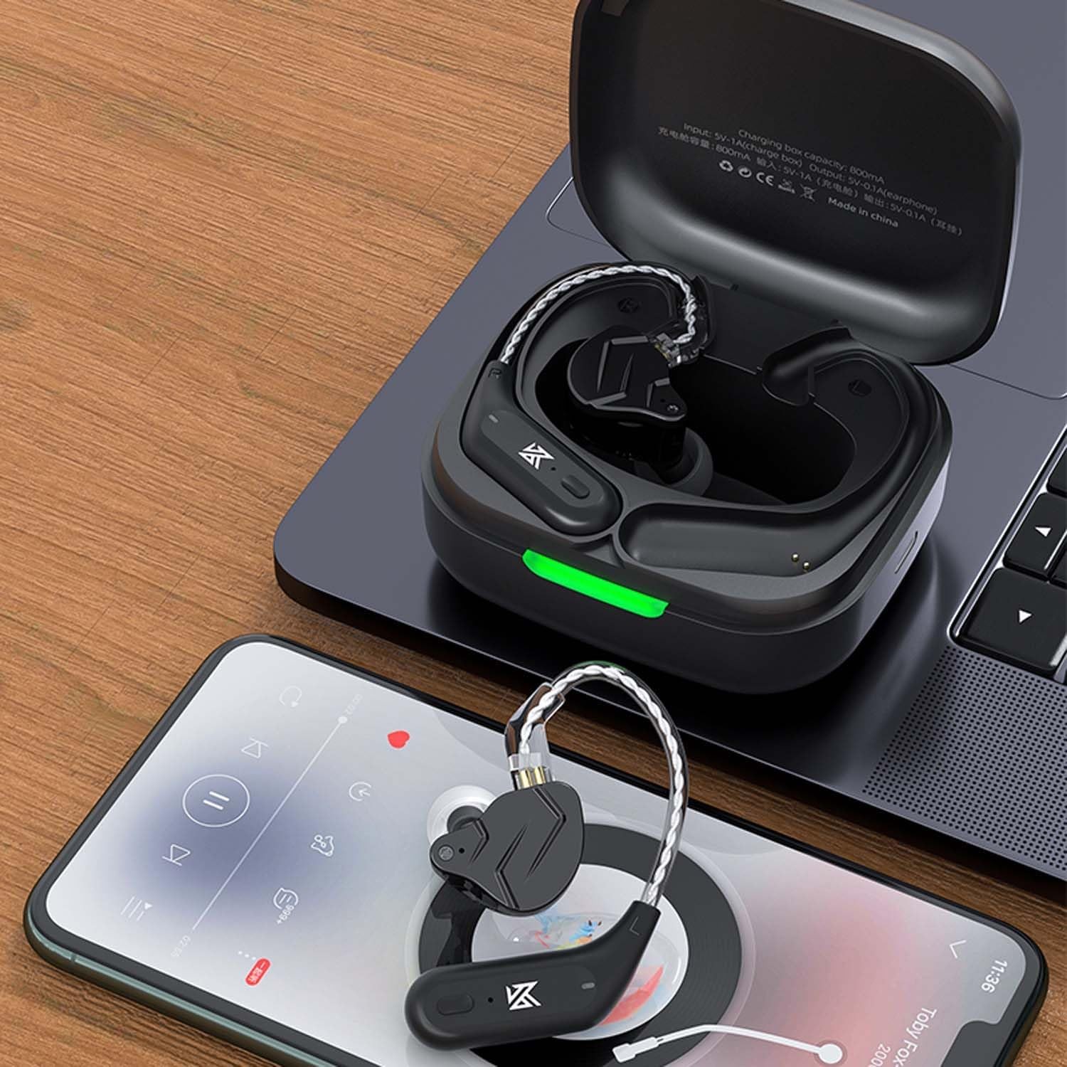 KZ AZ09 Bluetooth IEM 5.4 Module Adaper Wireless B PIN,