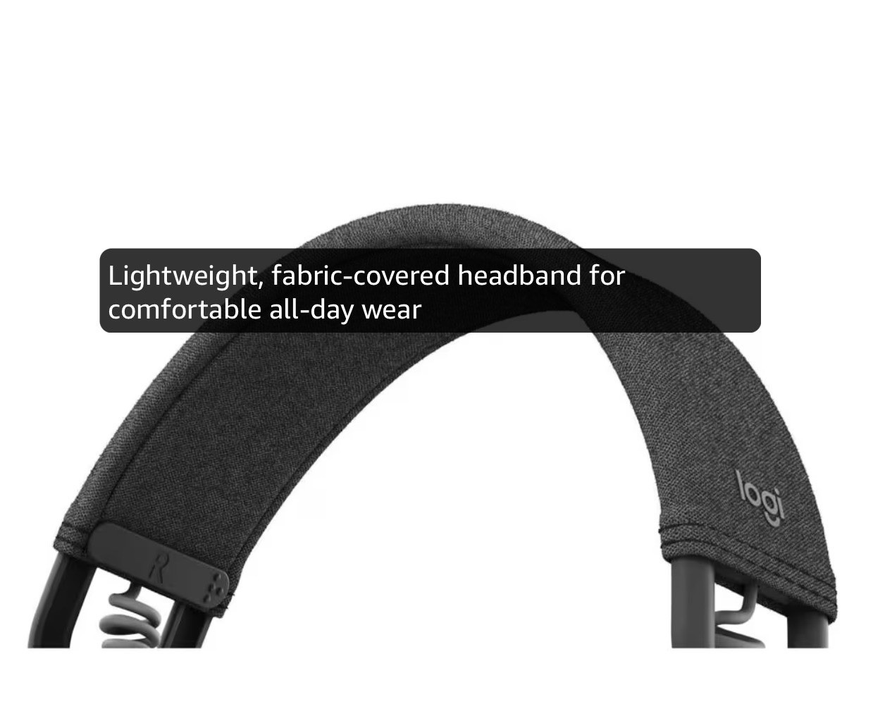 Logitech Zone Vibe On Ear Wireless Headphones – Graphite Gray