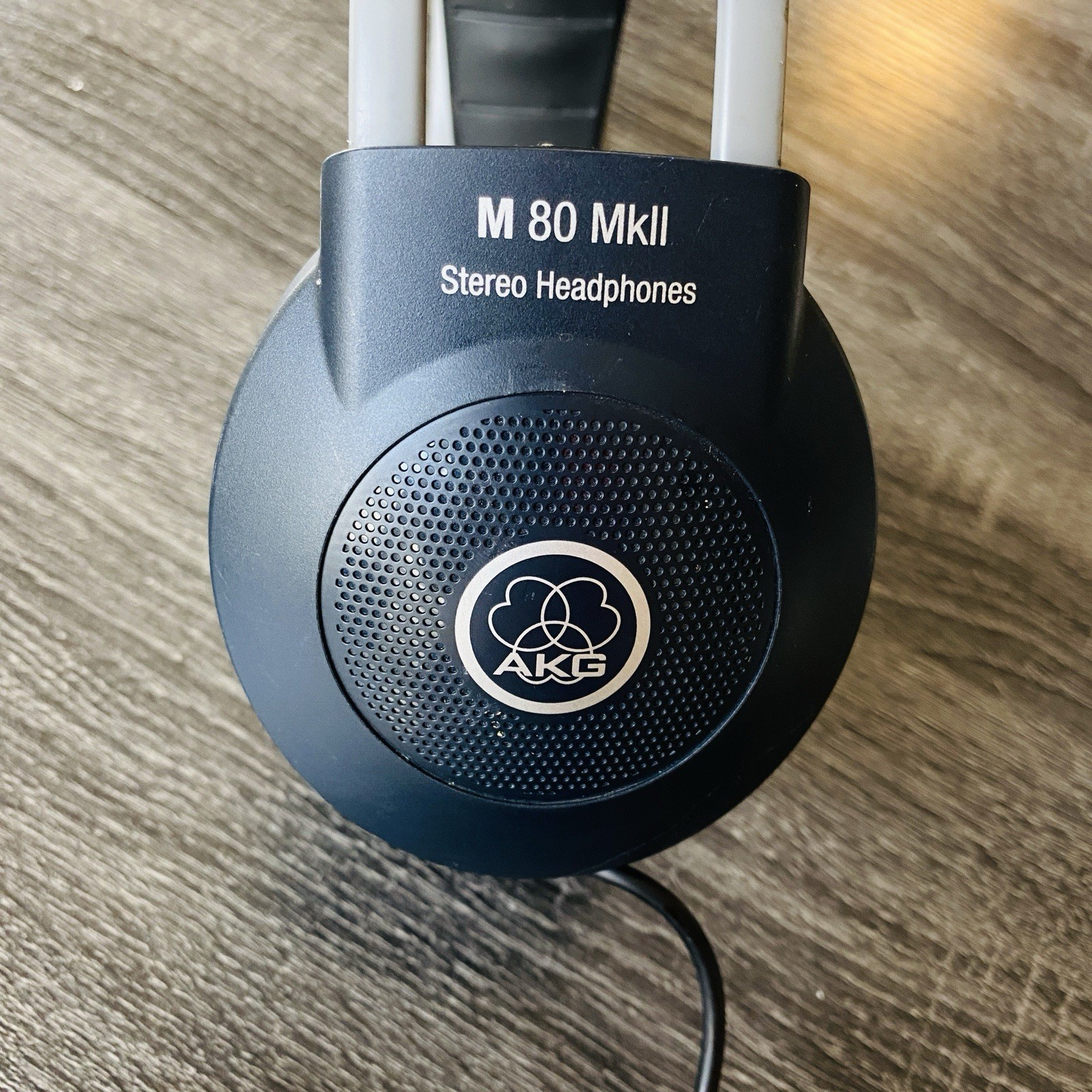 AKG M 80 MkII Mark 2 Mk2 Stereo Headphones Semi-open 3.5mm Tested Working