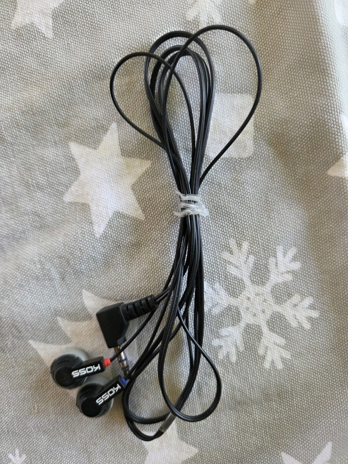 Koss KSC32 In-Ear Earbuds, Black, Wired 3.5mm Jack, Stereo, Double