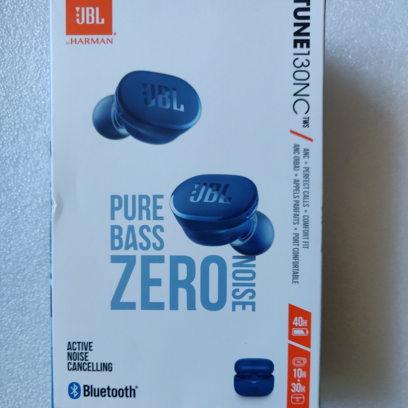 JBL Tune 130 NC Blue New In Box