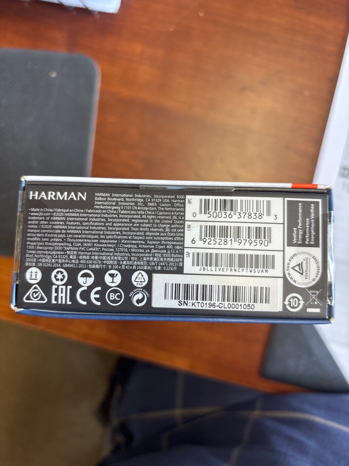 jlb harman livefree nc + tws