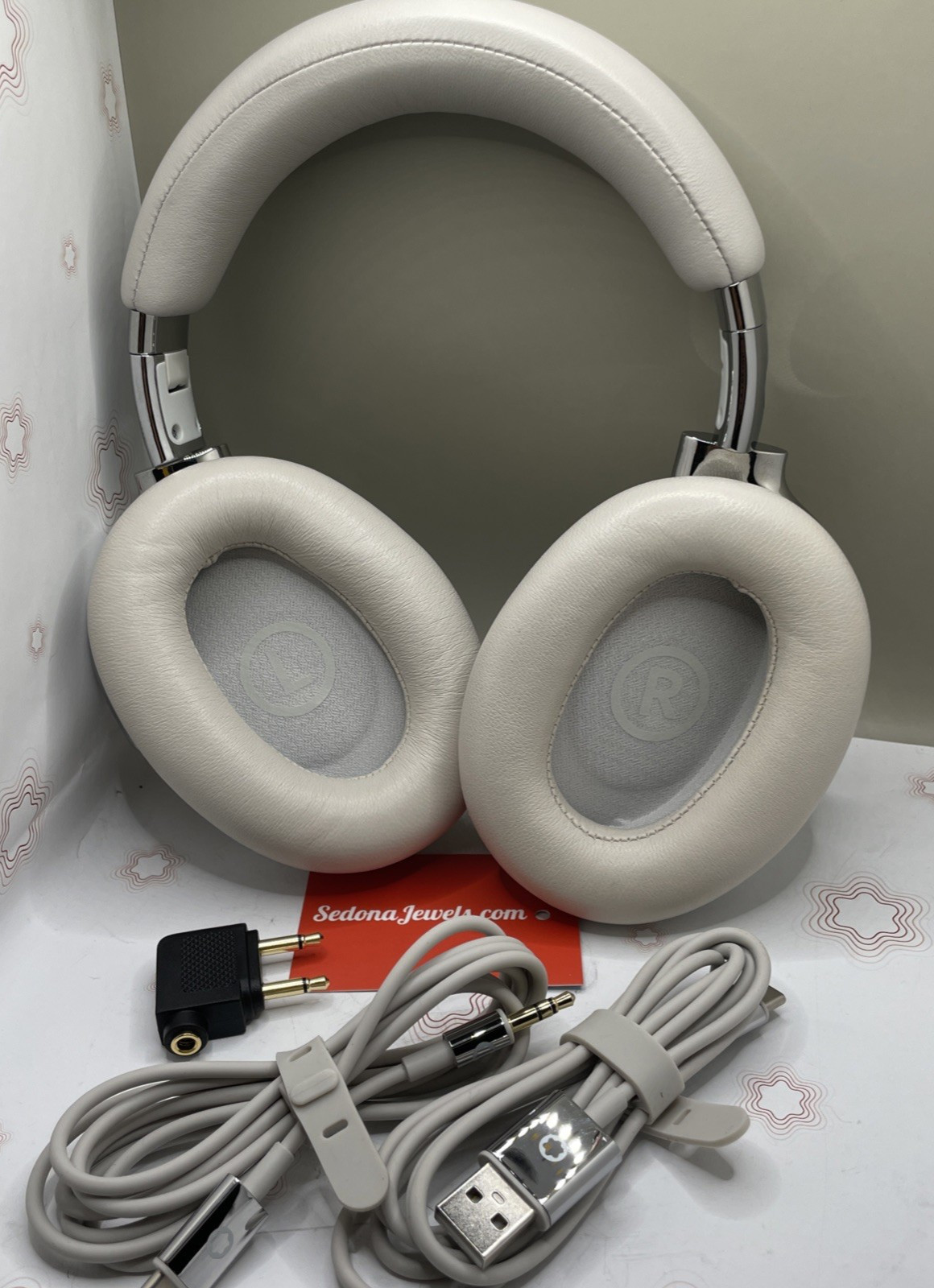 Montblanc 127675 Grey Headphones Open Box