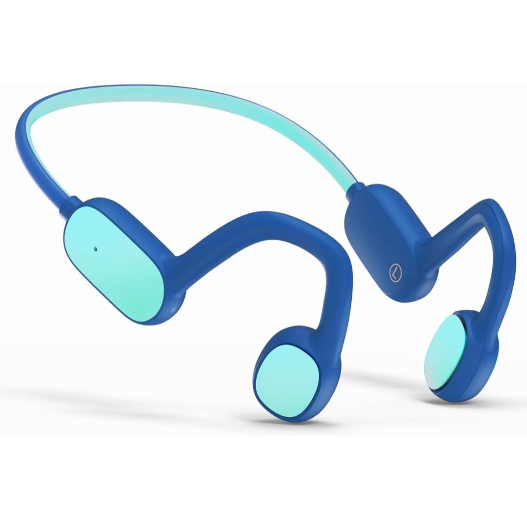 Kids Headphones Bluetooth 5.2 Air Conduction Open Ear Headphones 85dB Volume