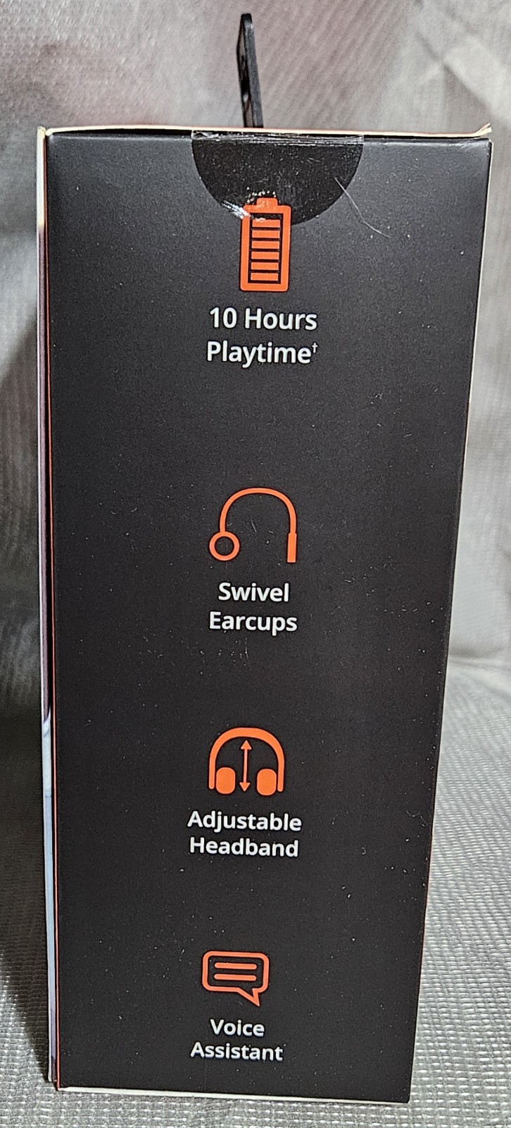 NIB* Aiwa AI5009 Over Ear Wireless Adj. Pad Headphones, Bluetooth, 10 hours-red