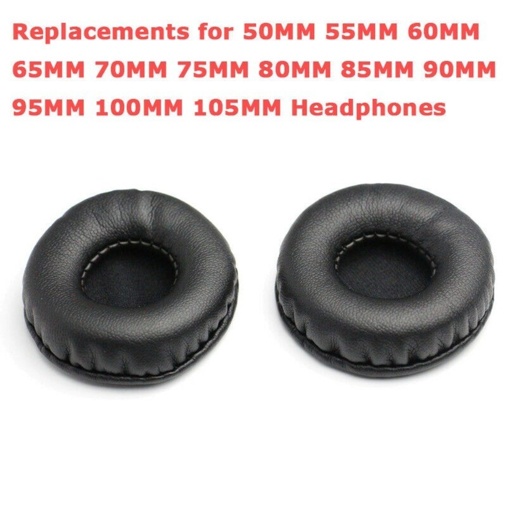For 50 55 60 65 70 75 80 85 90 95 100/105mm Headphones Earmuffs Ear Pads Replace