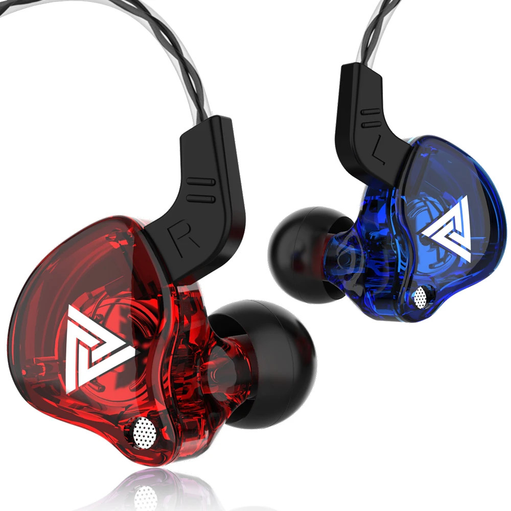 Original QKZ AK6 In Ear Earphone 6 Dynamic Driver Unit Headphone With Mic Stereo