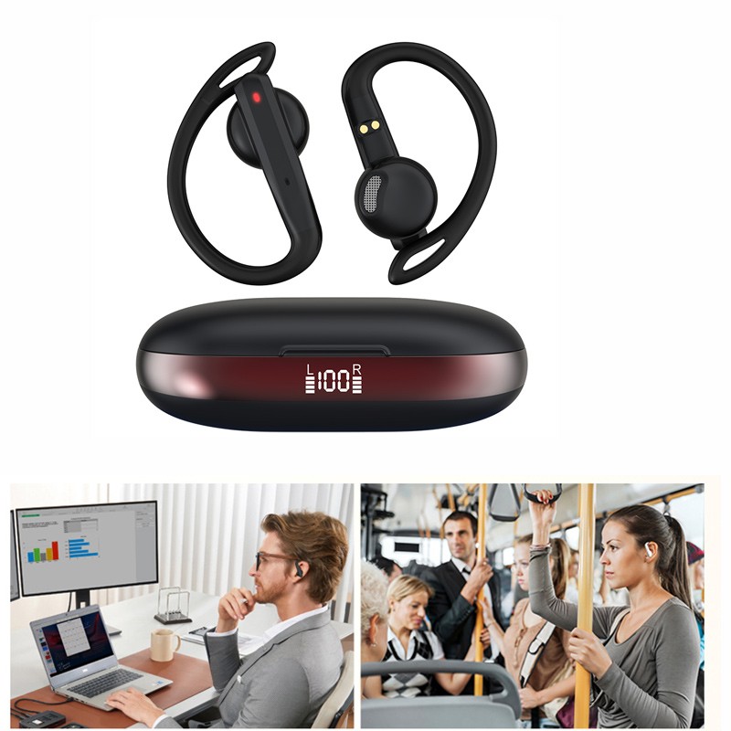 Wireless Bluetooth Earphones Sports Headphones Ear Hook Running Earbuds Headset