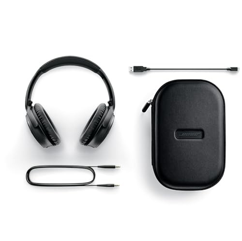 Bose QuietComfort 35 Series II Noise-Cancelling Headphones – Black – 789564-0010