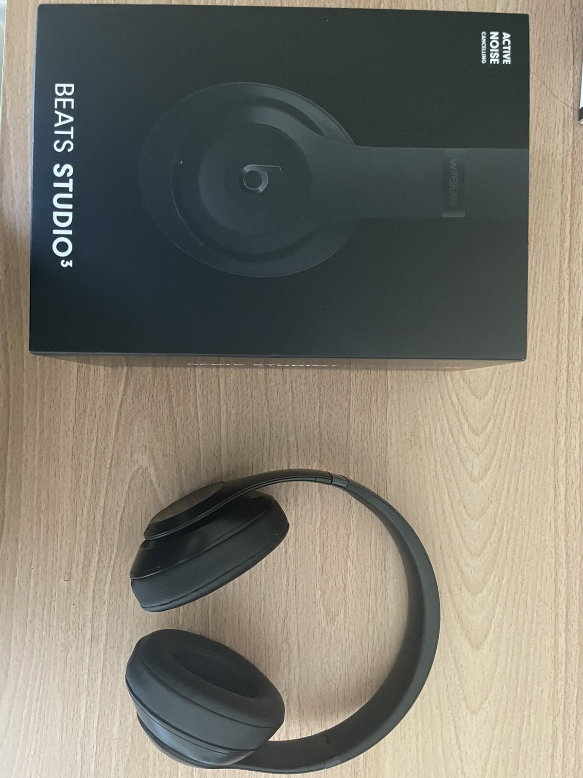 Beats by Dr. Dre Studio3 Over the Ear Wireless Headphones – Black