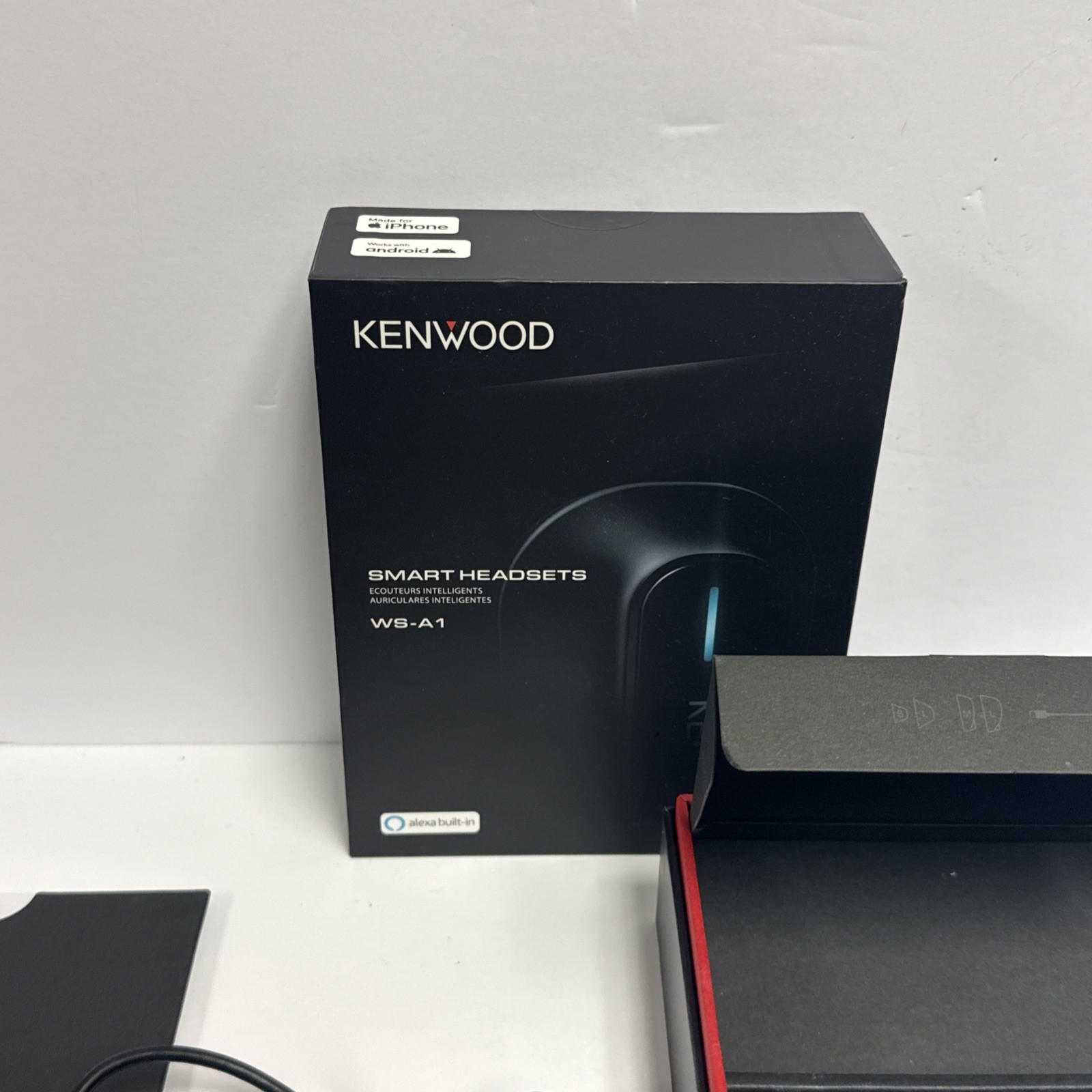 KENWOOD WS-A1 Smart Headsets Earbuds w/ Voice Assistant Alexa Built In