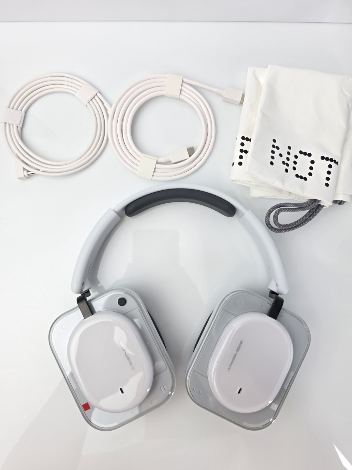 Nothing – Headphone (a) Wireless Over-Ear Bluetooth Headphones – White