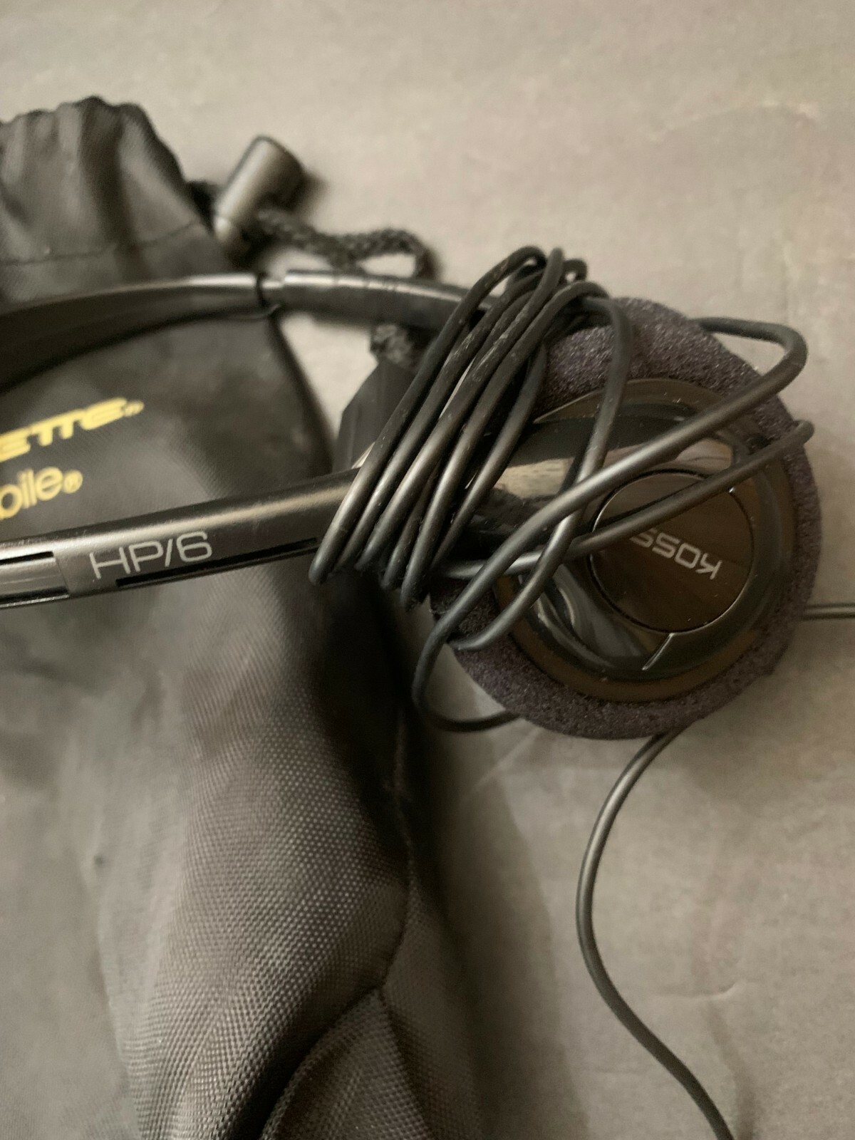 Koss HP/6 Headphones With Bag Oldsmobile Silhouette GM General Motors