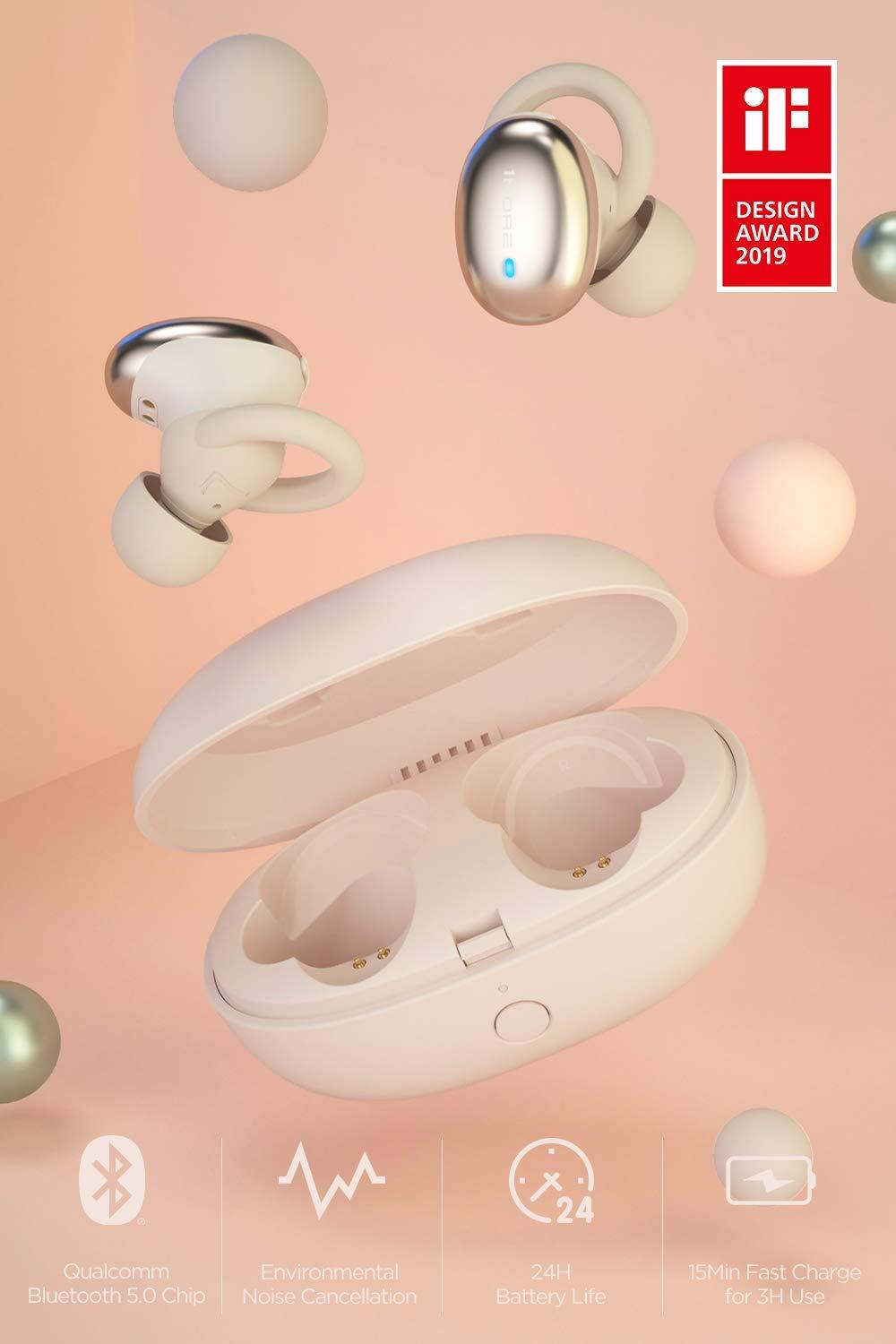 1MORE Stylish True Wireless in-Ear Headphones – Bluetooth – 6.5 Hours of Battery