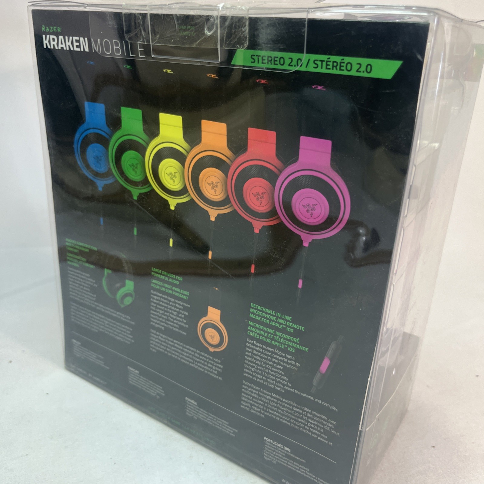 Razer Kraken Mobile Headphones Neon Pink RZ04-01400500-R3U1