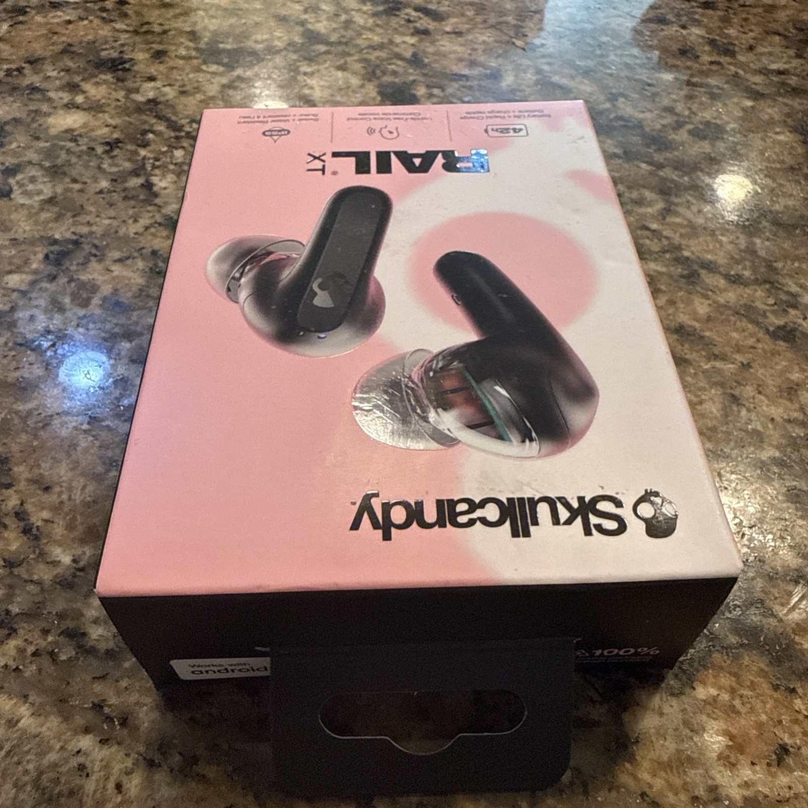 Skullcandy S2RLW Q786 Rail XT True Wireless Bluetooth in-ear Headphones 42 hr