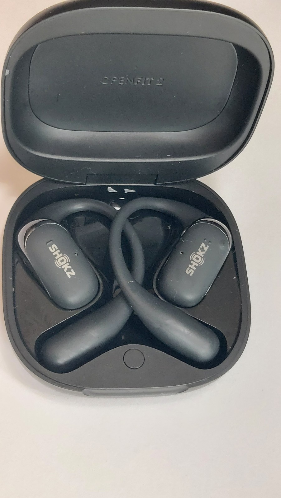Shokz T920-ST-BK-US OpenFit 2 True Wireless Bluetooth Earbuds – Black (Pls Read)