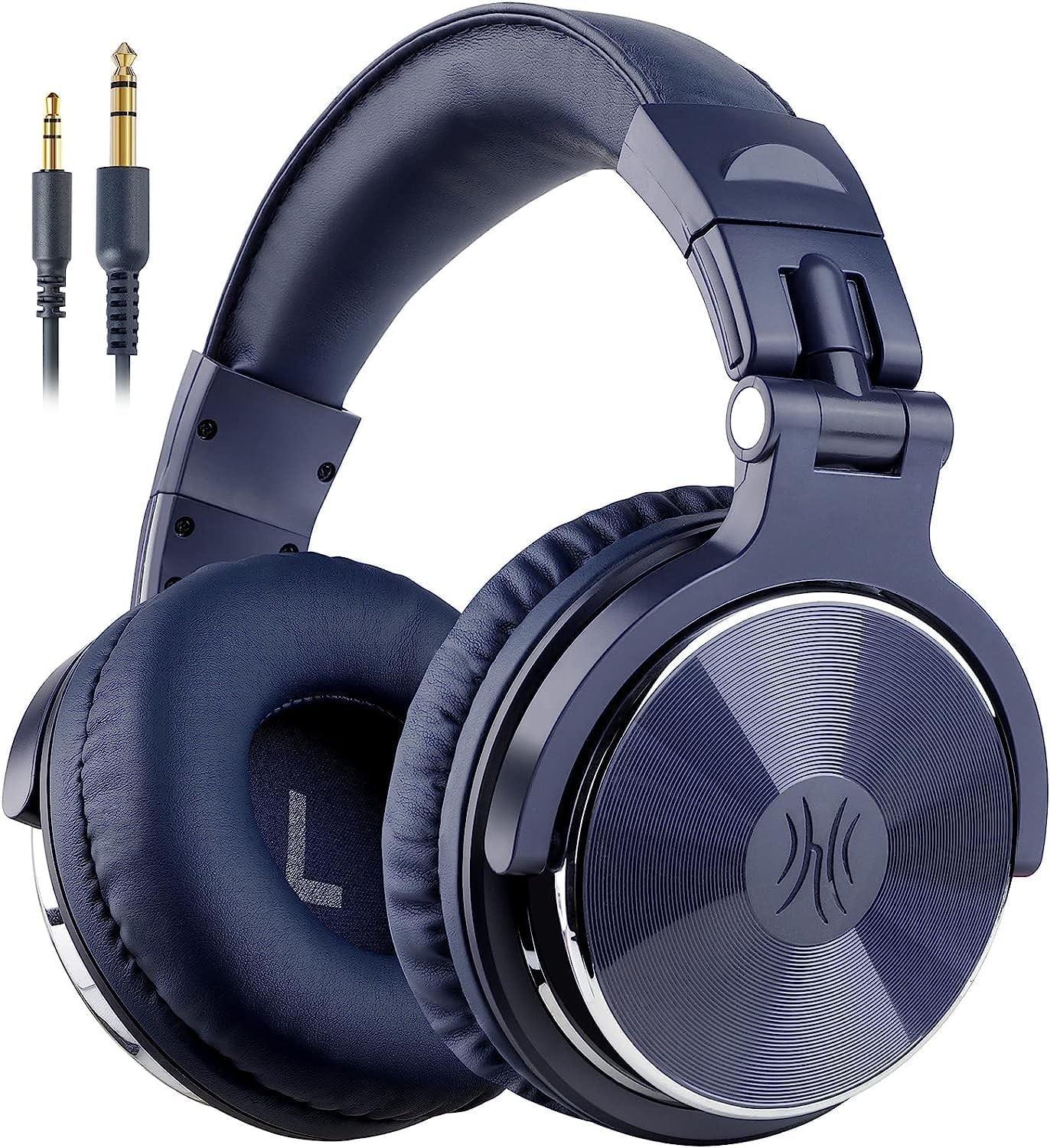 Studio Monitor Headphones 50mm Neodymium Drivers – Dark Blue