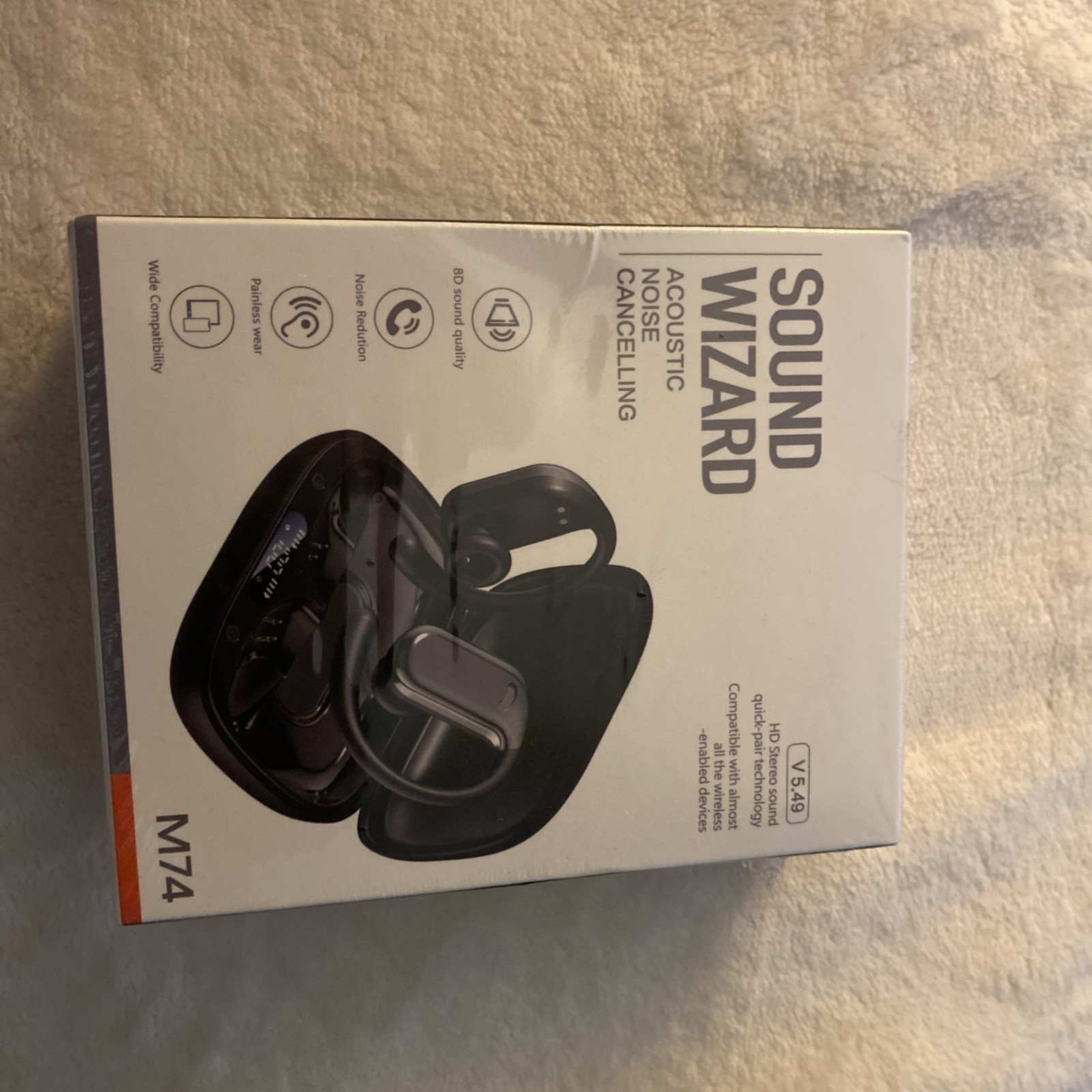 Sound Wizard M74 ANC In Ear Wireless Headphones – Ai Translator iOS Android