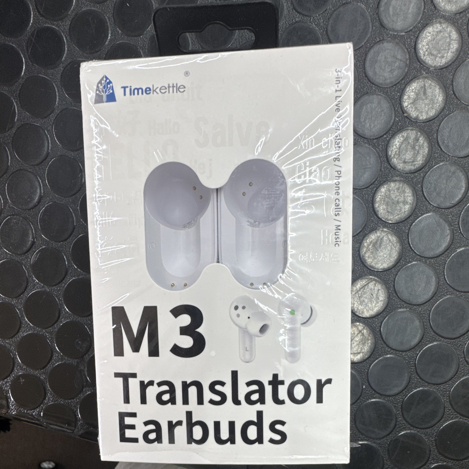 Timekettle M3 Translator In-Ear Bluetooth Earbuds ANC Mic Wireless White