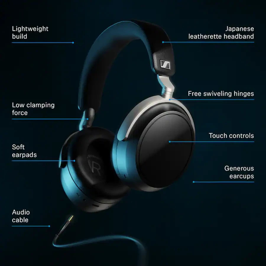 NEW Sennheiser HDB 630 Wireless Over-Ear Headphones Hi-Res Audiophile READ Descr