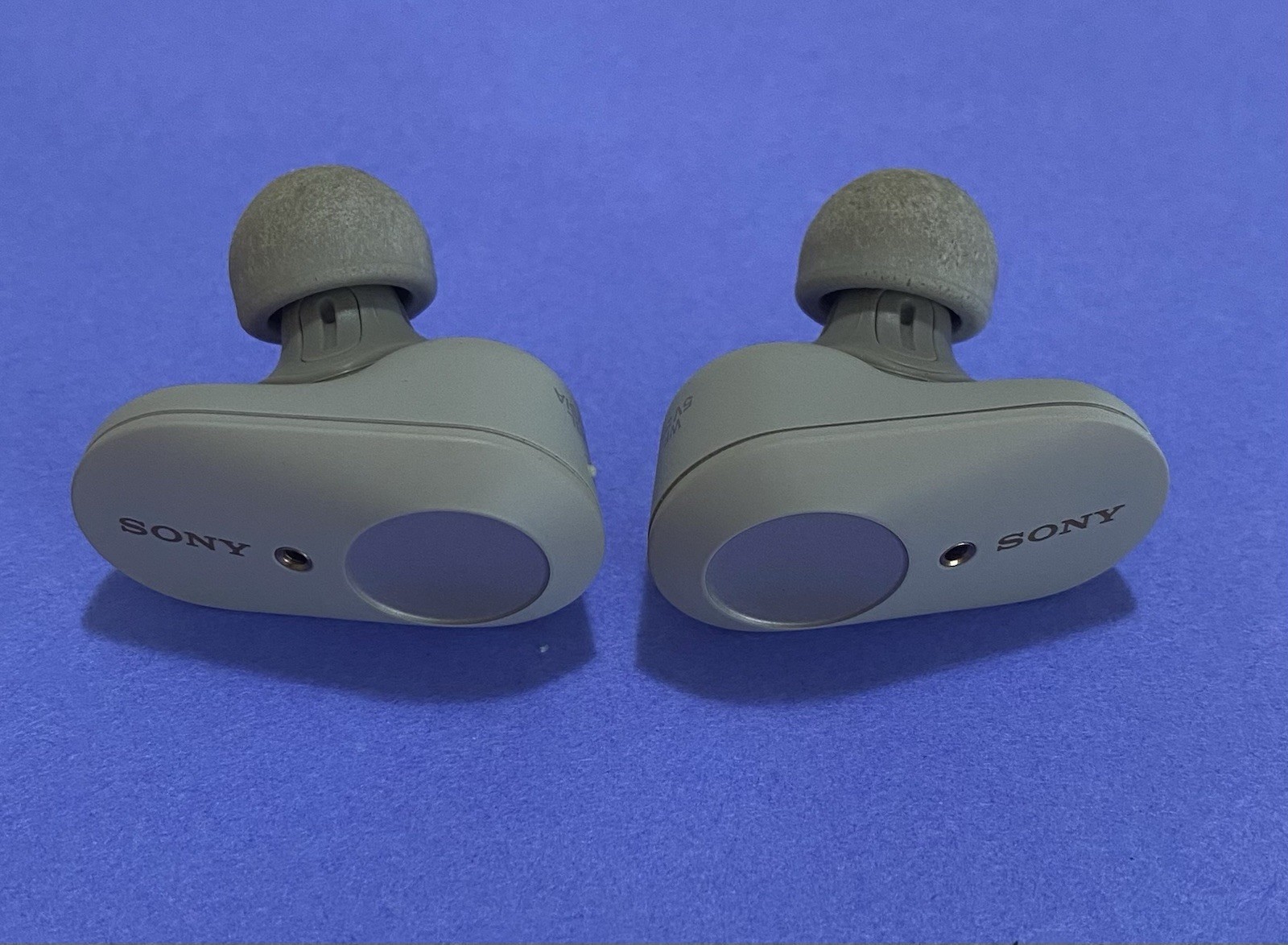 Sony – WF-1000XM3 True Wireless Noise Cancelling In-Ear Headphones Silver Works